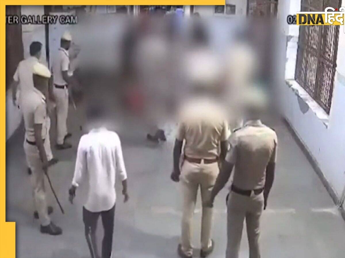 टिल्लू ताजपुरिया मर्डर का नया Video, पुलिसकर्मियों के सामने ही जमकर वार करते दिखे कैदी