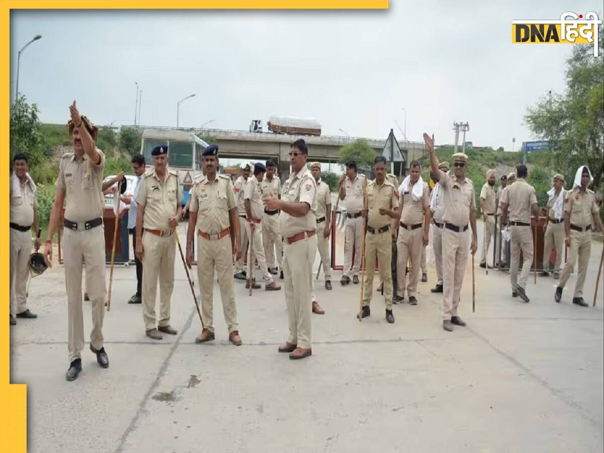 Nuh Yatra: नूंह में शोभा यात्रा निकालने पर अड़े वीरेश शांडिल्य, पुलिस ने 2 किमी. पहले तक लगाया बैरिकेड