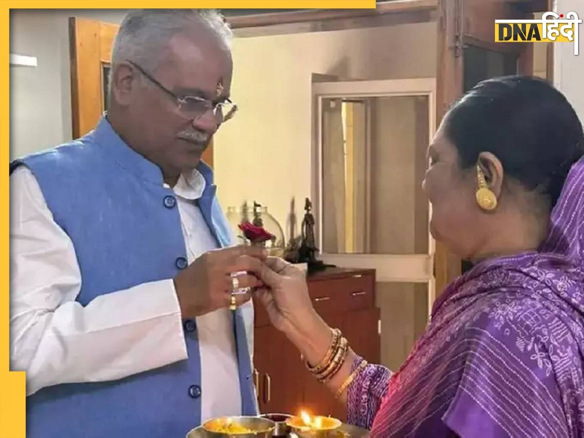 Chhattisgarh Election: सीएम भूपेश बघेल ने भरा नॉमिनेशन, लेडी लक ने गुलाब दे घर से किया विदा