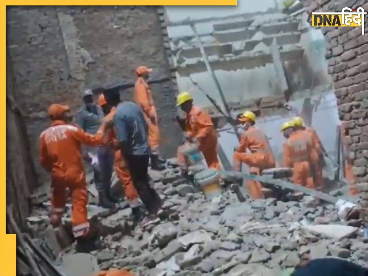 Delhi Building Collapse: दिल्ली के कबीर नगर में दो मंजिला बिल्डिंग गिरने से 2 की मौत, रेस्क्यू ऑपरेशन जारी