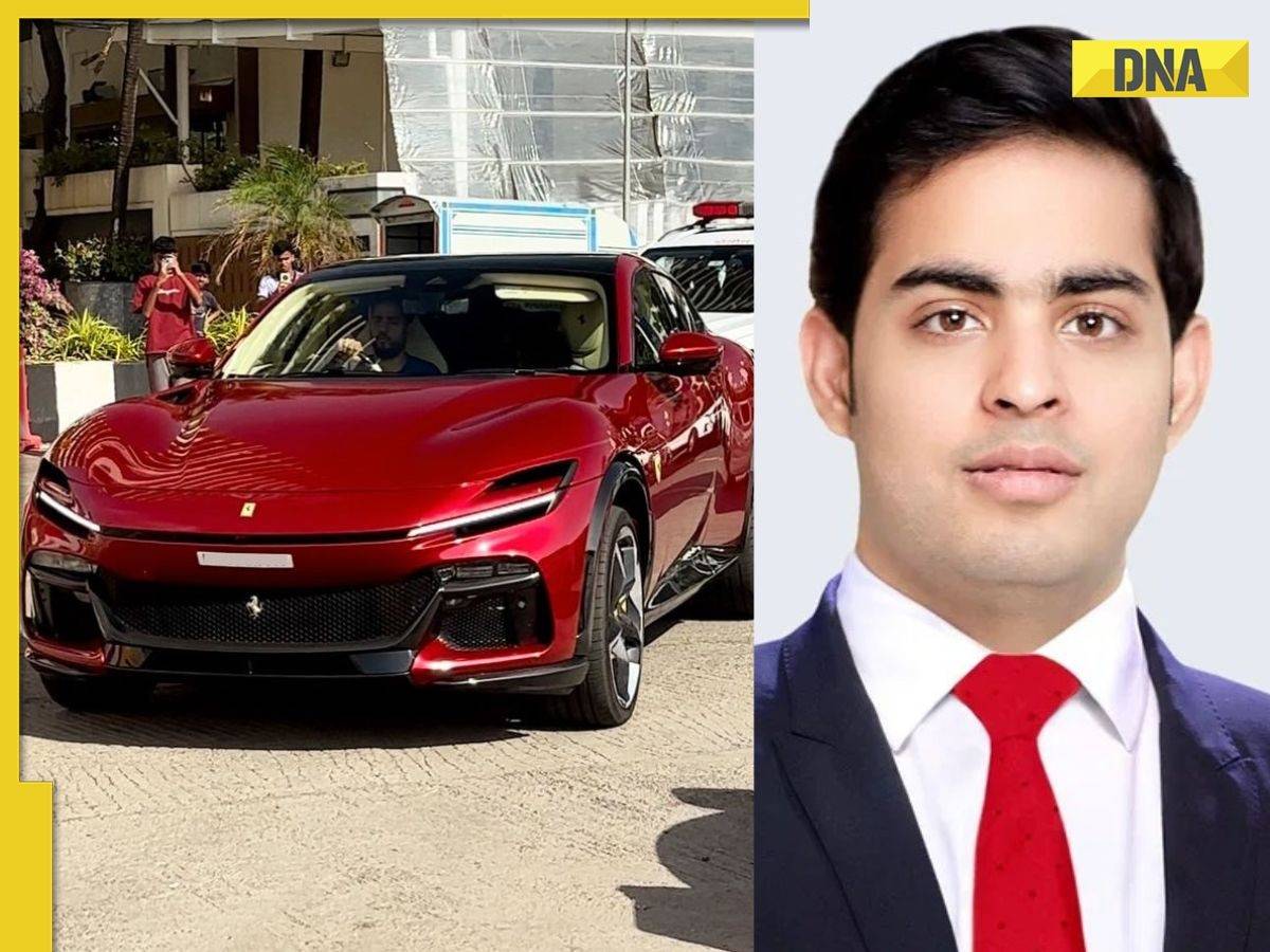 Akash Ambani spotted driving rare Rs 105000000 Ferrari SUV without wearing seatbelt, netizens say ‘ameer log…’