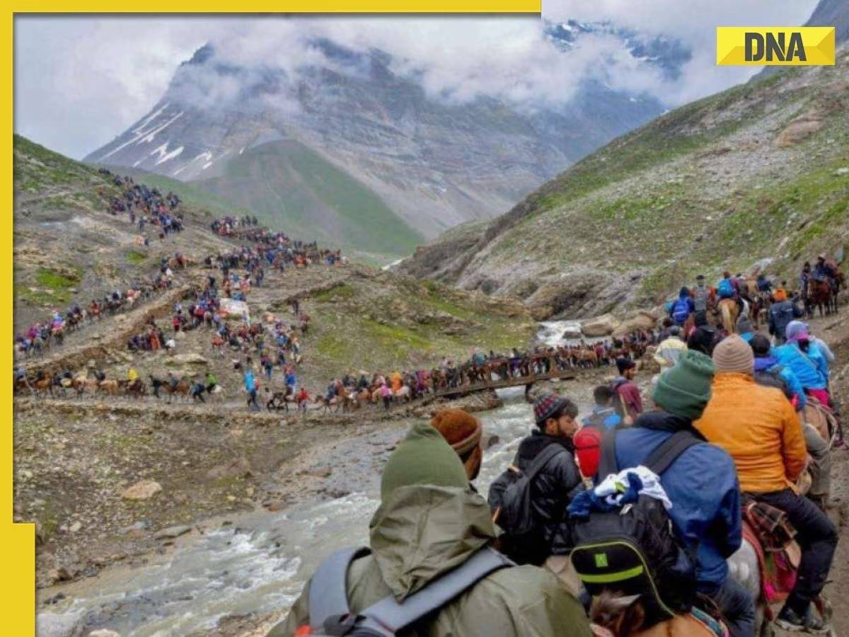 Amarnath Yatra 2024: First batch of 4,600 pilgrims reach Kashmir Valley, 52-day pilgrimage begins today