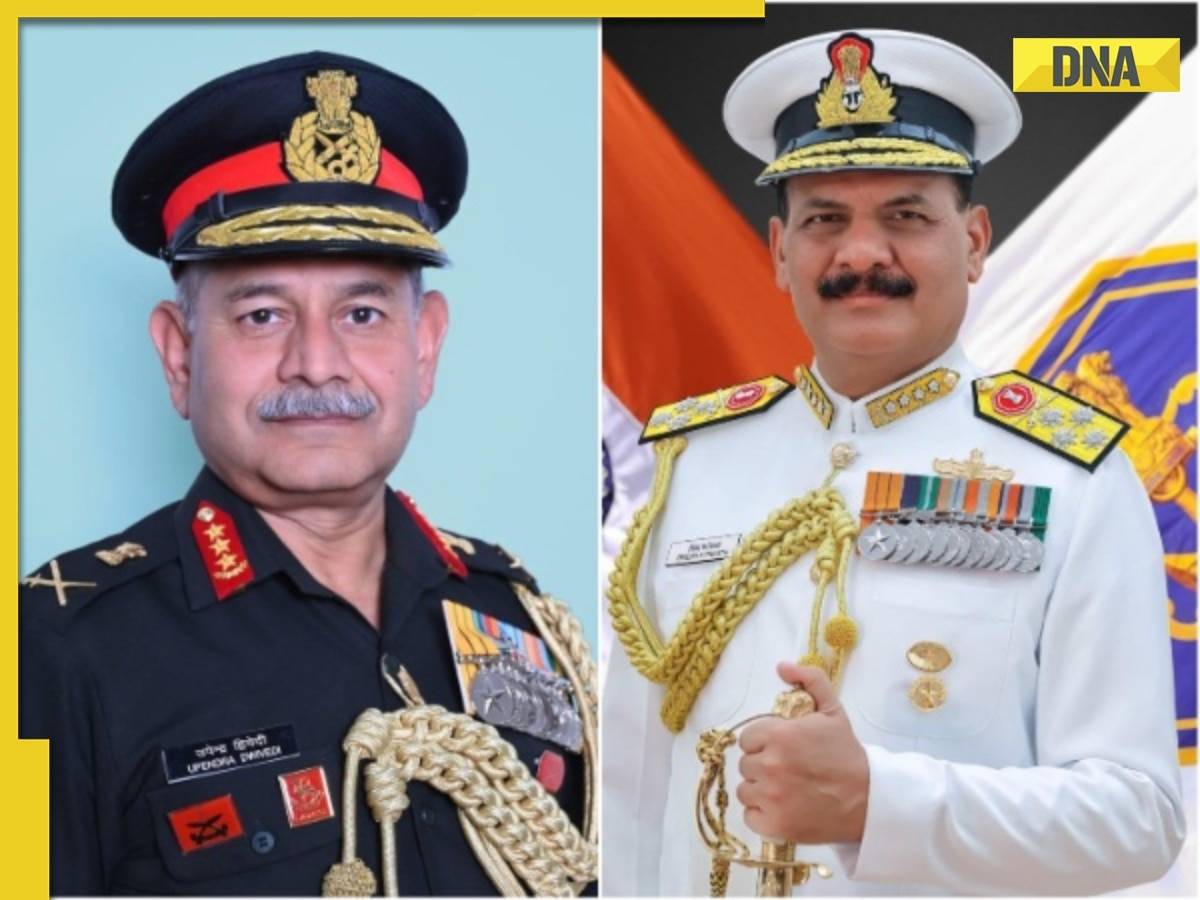 For the first time, two classmates will be chiefs of Indian Army and Navy together
