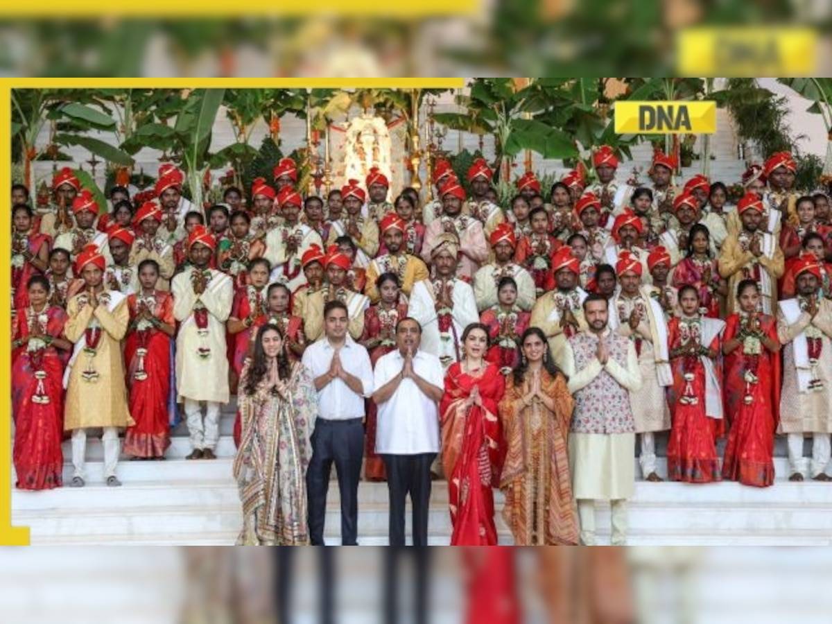 Gold mangalsutras, silver rings and...: Mukesh Ambani, Nita Ambani’s gifts to 50 couples at mass wedding; watch video