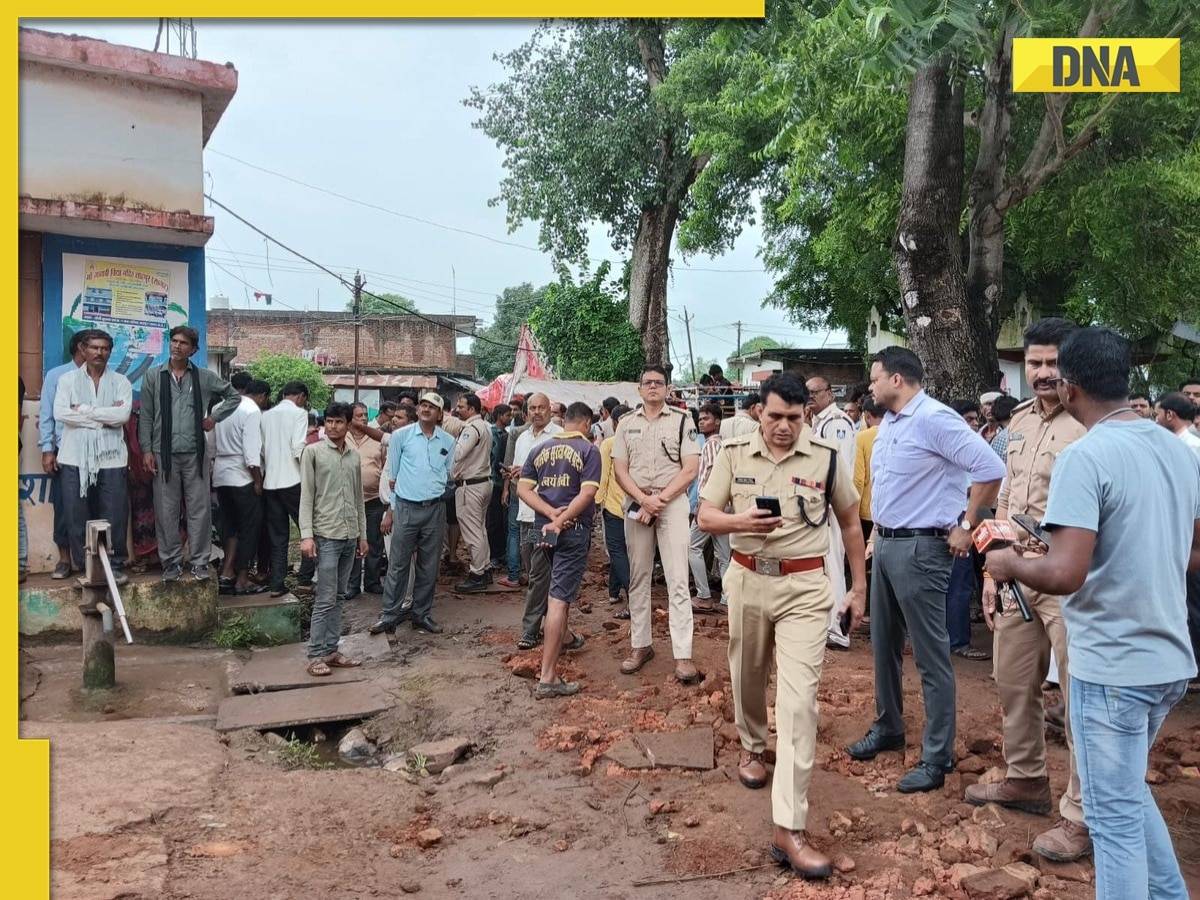 Madhya ‍Pradesh: 9 children killed, several injured after temple wall collapses in Sagar