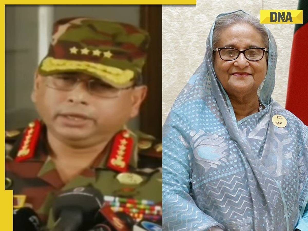 Bangladesh PM Sheikh Hasina has resigned, interim govt to take over: Army chief Waqar-uz-Zaman