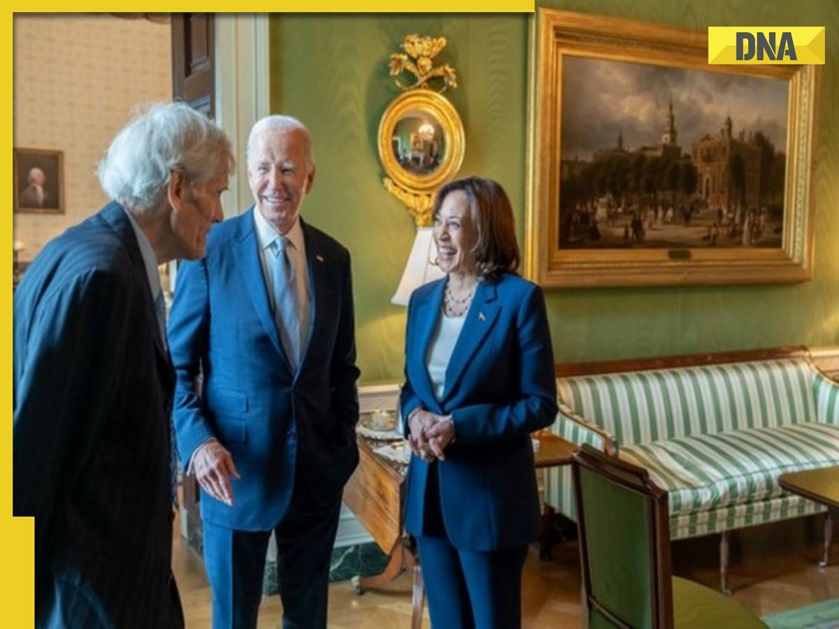 Joe Biden, Kamala Harris make first joint appearance since former's exit from US presidential race