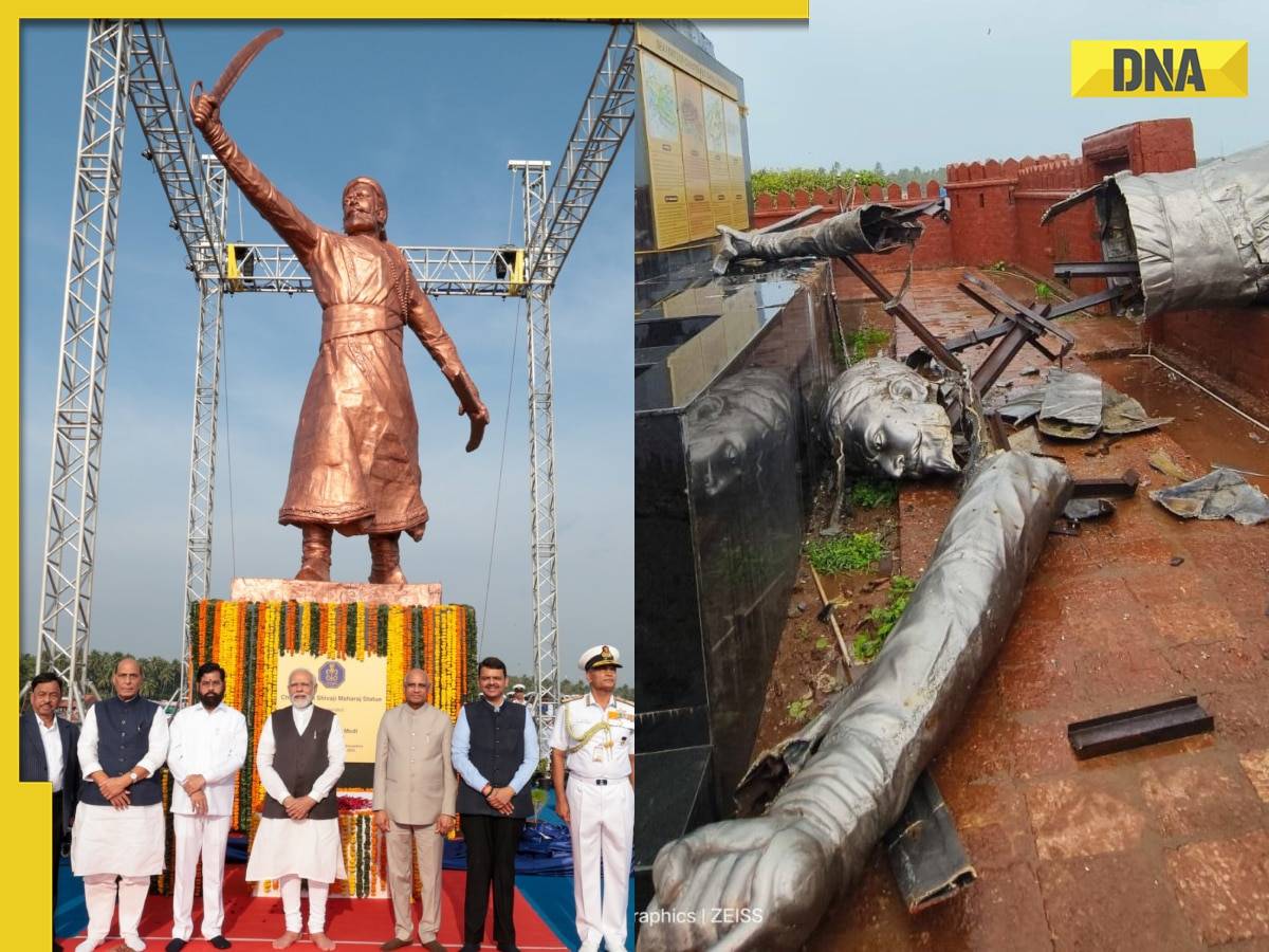 'Nuts and bolts were...': Why Chhatrapati Shivaji statue inaugurated by PM Modi in 2023 collapsd in Maharashtra