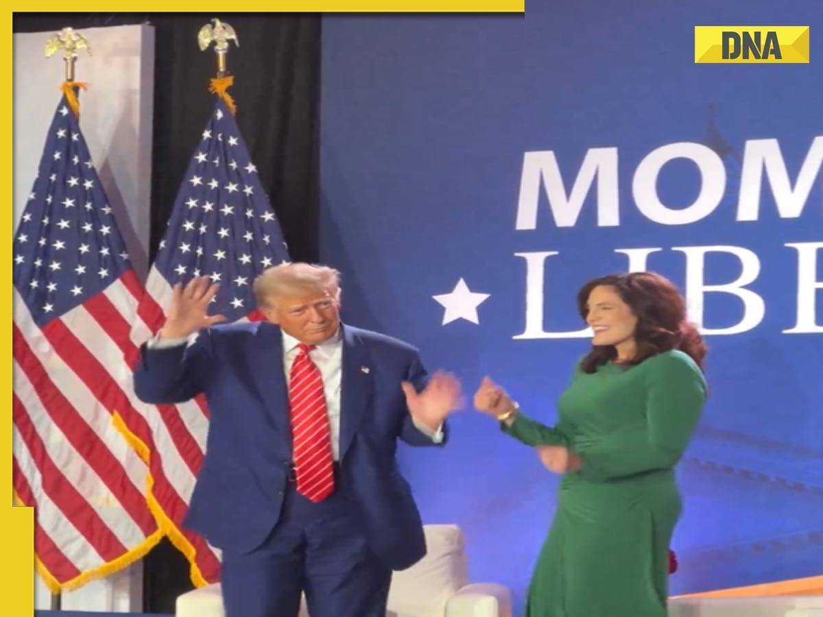 Watch: Former US President Donald Trump's dance moves at Moms for Liberty event go viral, netizens call him...