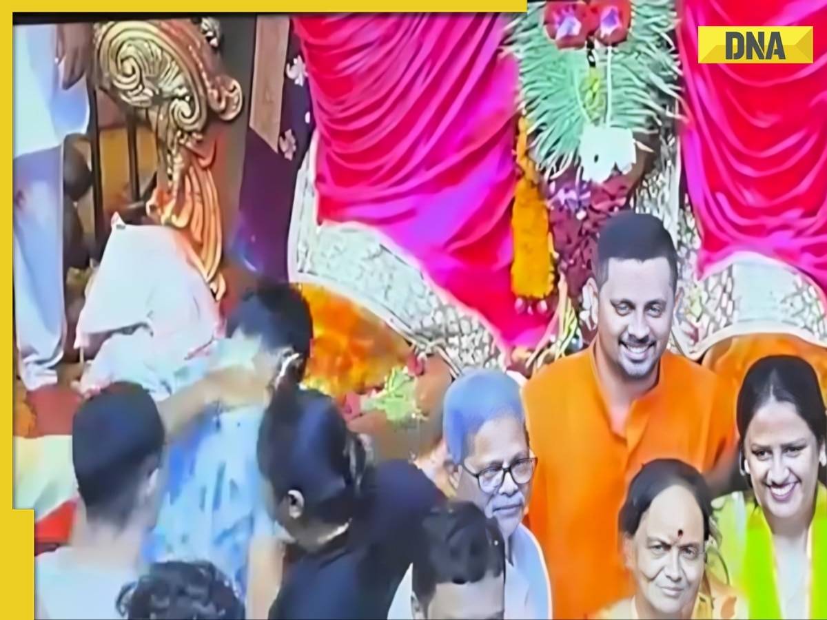 Watch video: Indian billionaire points out unequal treatment at Lalbaugcha Raja, devotees getting pushed while VIPs…