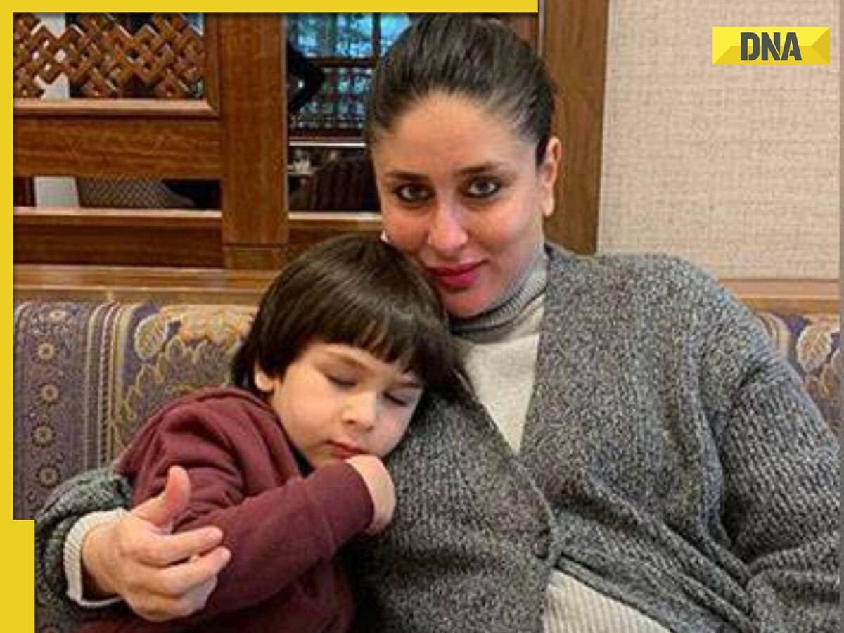 Kareena Kapoor reveals her hilarious reply to Taimur asking 'am I famous?' after paparazzi follow them