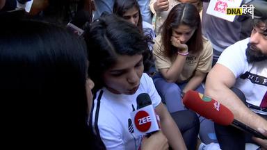 Video- Wrestler Protest: Sakshi Malik ने बताया Jantar Mantar पर दोबारा धरने पर क्यों बैठे पहलवान?