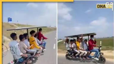 Jugad Video: कबाड़ से बना दी ऐसी सोलर बाइक, नामी बिजनेसमैन भी कह उठे 'गर्व है इंडिया'