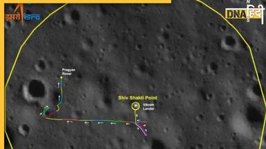 लैंडर विक्रम को छोड़कर कहां चला गया रोवर प्रज्ञान, ISRO ने दिखा दी तस्वीर