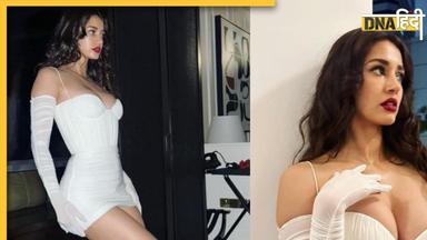 Disha Patani ने व्हाइट मिनी ड्रेस पहन बढ़ाया इंटरनेट का पारा, सिजलिंग अदाओं से लूटा फैंस का दिल