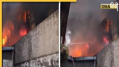 Delhi Fire: दिल्ली में पीरागढ़ी मेट्रो स्टेशन के पास लगी भीषण आग, फायर ब्रिगेड की 33 गाड़ियां मौजूद