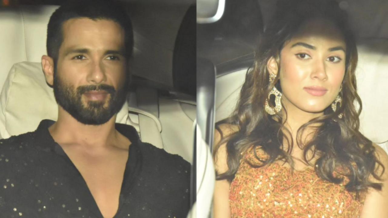 Shahid Kapoor with Wife Mira Rajput