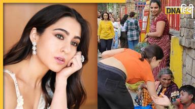 Sara Ali Khan ने मंदिर के बाहर बैठे गरीबों के लिए किया कुछ ऐसा, हर कोई कर रहा तारीफ, देखें वीडियो