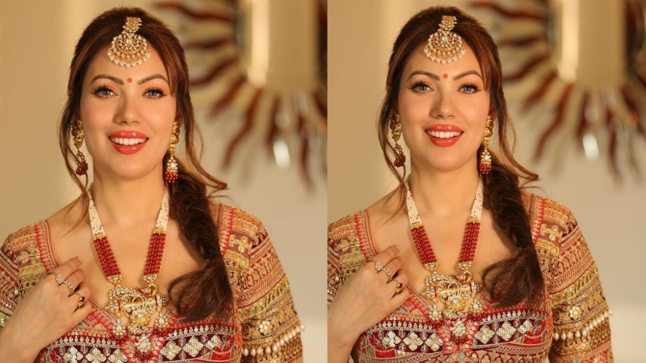 Munmun Dutta Beautiful Bridal Look