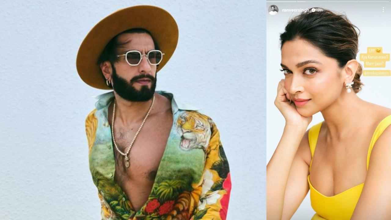 Ranveer Singh gushes over Deepika Padukone latest pics