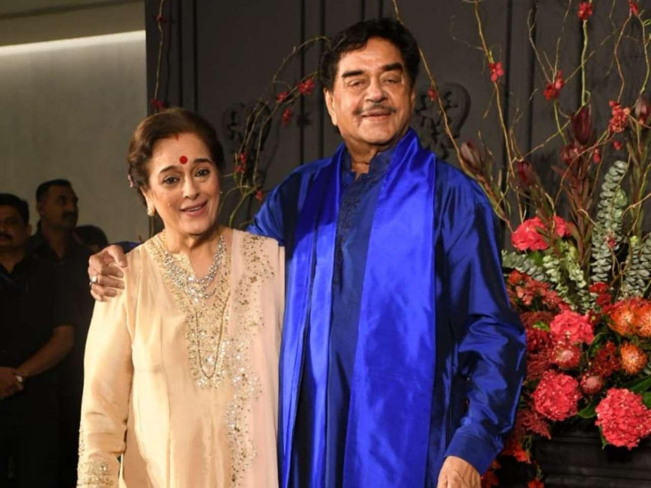 Shatrughan Sinha and Poonam Sinha