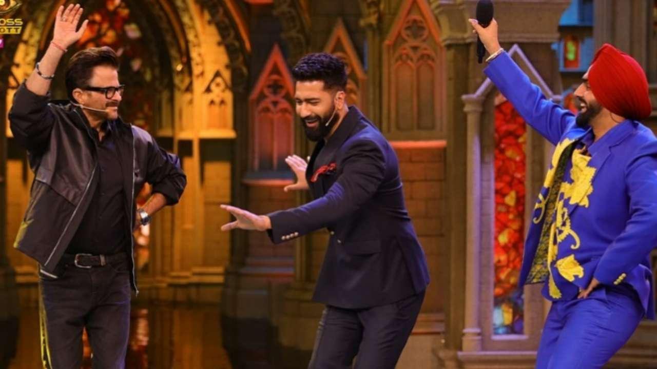 Vicky Kaushal, Ammy Virk, and Anil Kapoor groove together