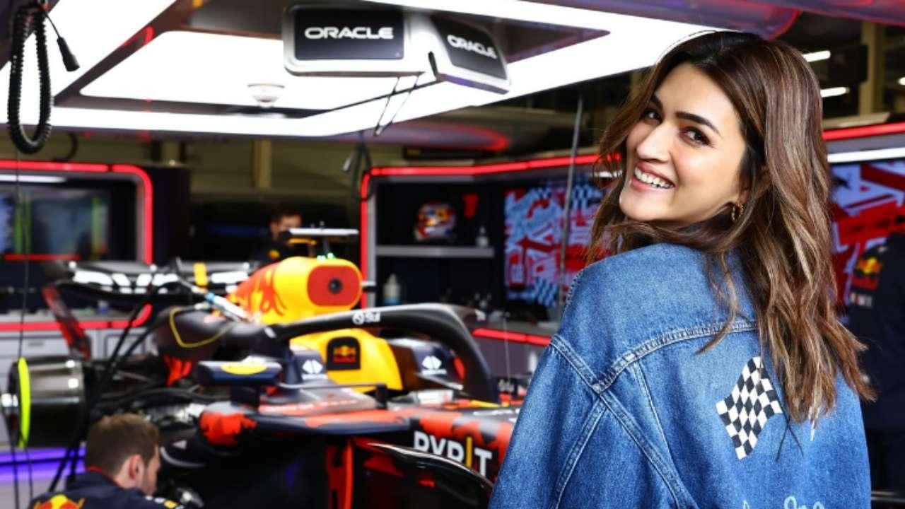 Kriti Sanon wears customised Pepe Jeans F1 denim jacket