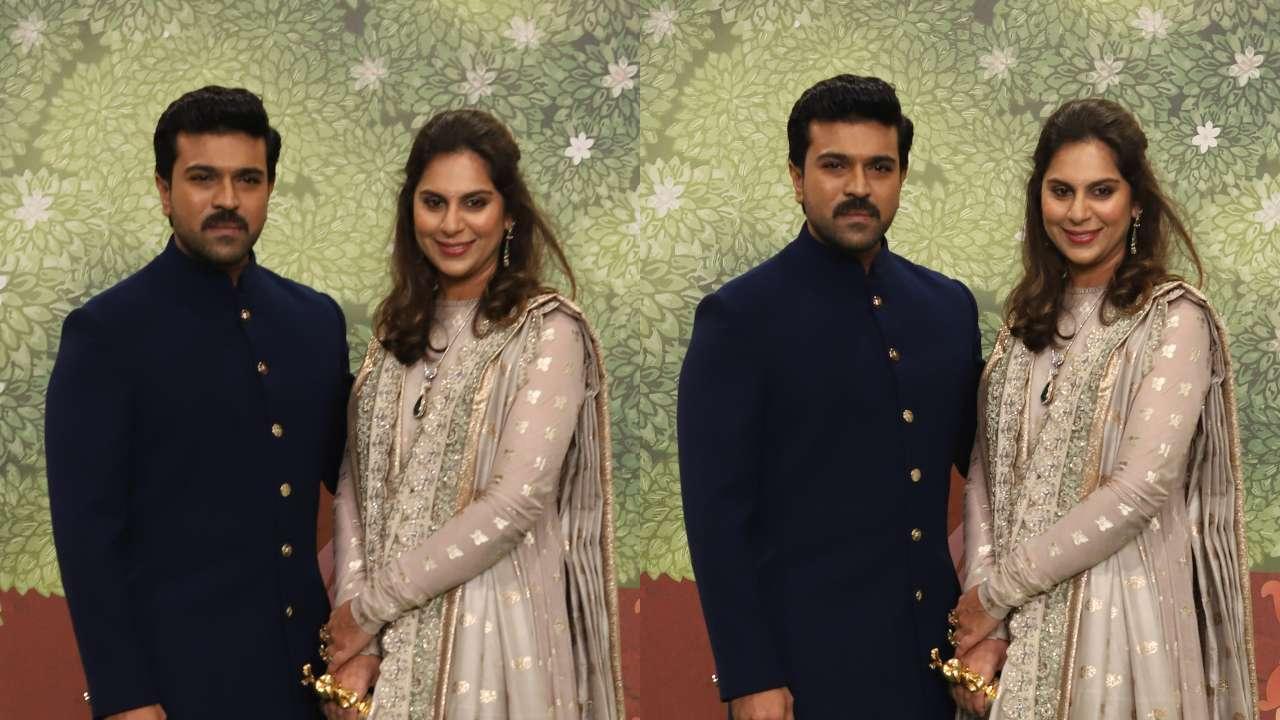 Ram Charan with Upasana Kamineni