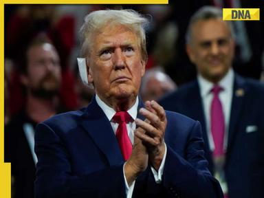 Watch: Donald Trump appears with bandaged ear at Republican convention after surviving assassination attempt