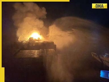 Fire breaks out on cargo merchant vessel off Goa coast, firefighting ops underway