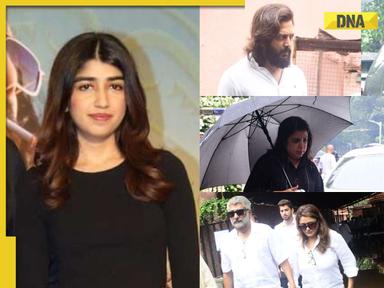 Riteish Deshmukh, Vivek Agnihotri, Farah Khan pay final respects at Tishaa Kumar's funeral