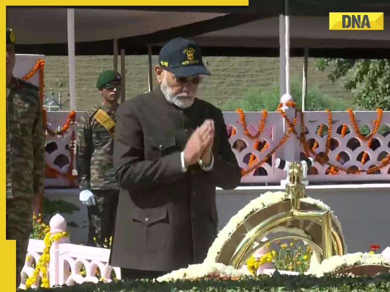 Kargil Vijay Diwas Live Updates: PM Modi visits Dras to mark 25th anniversary of Kargil Vijay Diwas