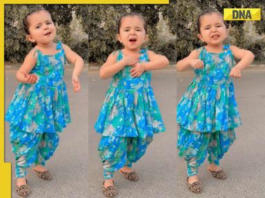 Viral video: Little girl's adorable dance to Haryanvi song steals hearts, watch