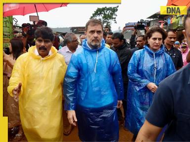 Wayanad landslides: Rahul Gandhi, Priyanka visit Chooralmala as death toll rises over 200