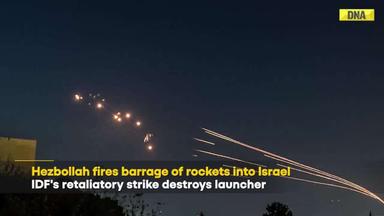 Hezbollah Attacks Israel With Dozens Of Rockets Days After Death Of Top Commander | Israel Vs Hamas