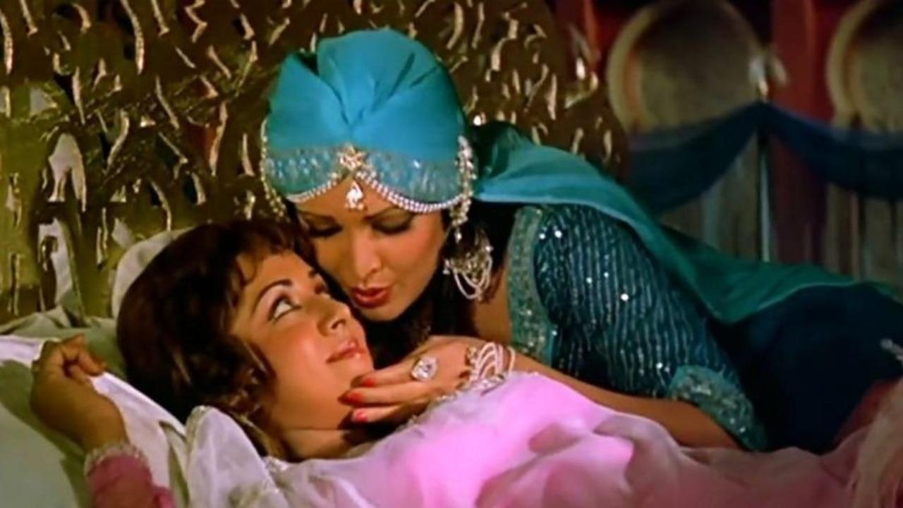 Razia’s Sultan controversial lesbian love scene with Hema Malini, Parveen Babi