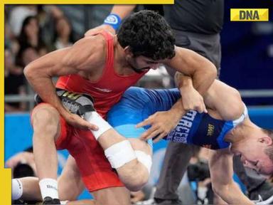 Paris Olympics: Wrestler Aman Sehrawat enters QFs of men’s 57 kg freestyle event, Anshu Malik loses R16 bout