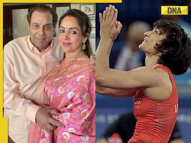 Dharmendra pens note for Vinesh Phogat after Hema Malini's controversial 'lesson for women' remark: 'Extremely sad to..'