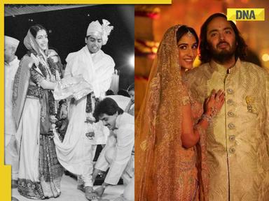 From Mukesh Ambani-Nita Ambani to Isha Ambani-Anand Piramal and Anant Ambani-Radhika Merchant's iconic wedding photos