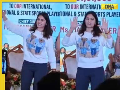 Olympic medalist Manu Bhaker dances to 'Kala Chashma' song, watch viral video here