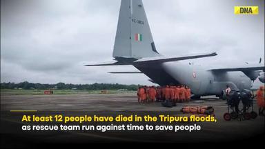 Tripura Floods: 12 Killed, Over 300 Rescued As Heavy Rains Causes Severe Flooding In Tripura