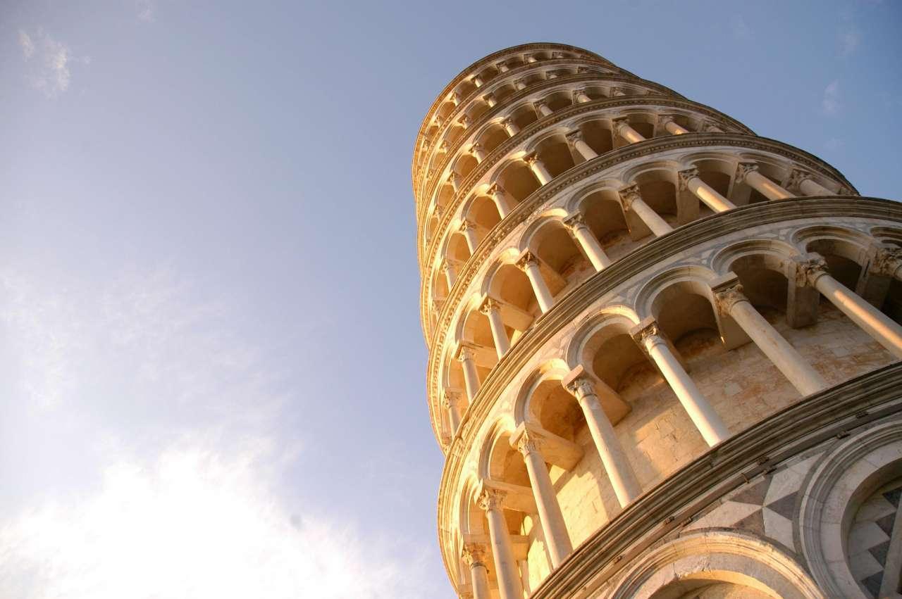 Leaning Tower of Pisa in Italy