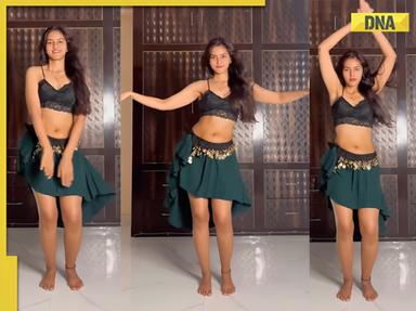 Viral video: Desi girl's jaw-dropping belly dance to Nimbooda raises temperature on internet, watch