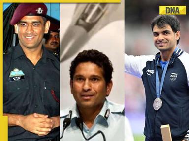 From MS Dhoni, Sachin Tendulkar to Neeraj Chopra: 7 sports person who hold ranks in Indian Army