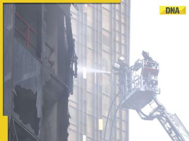 Mumbai: Massive fire breaks out at Times Tower in Lower Parel; no casualties reported