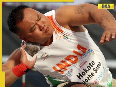 Meet Hokato Hotozhe Sema, a landmine blast survivor armyman from Nagaland who won bronze at Paris Paralympics