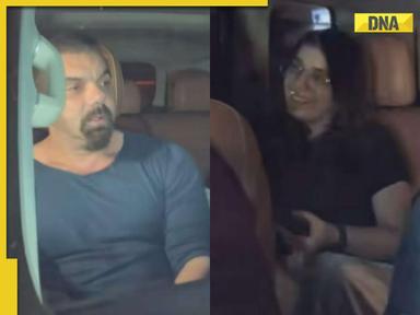 Sohail Khan finds love again? Actor spotted with mystery girl post dinner date, watch viral video