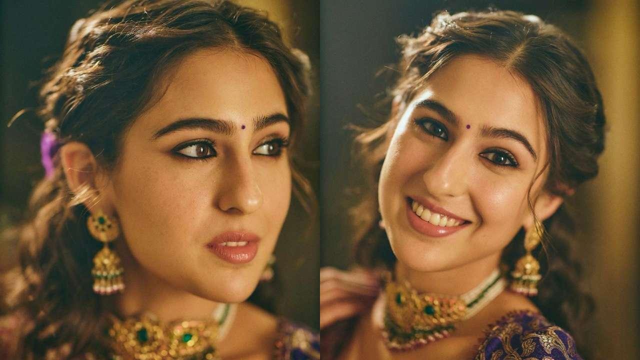 Details about Sara Ali Khan's lehenga