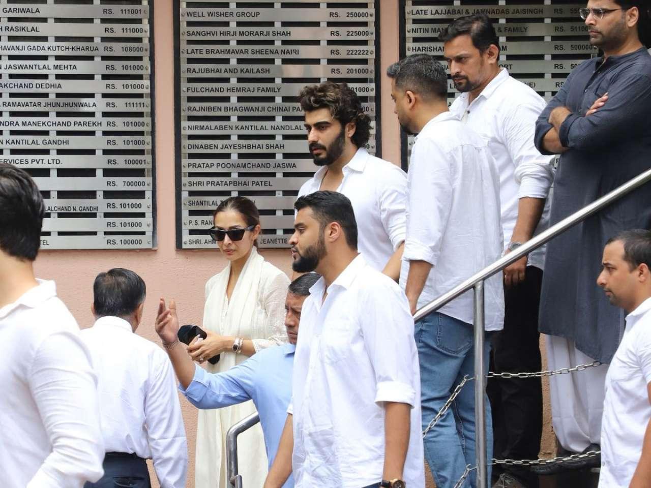 Arjun Kapoor with Malaika Arora