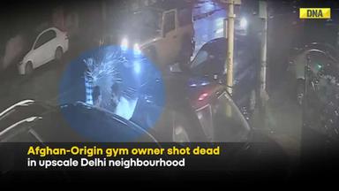 Delhi Gym News: Afghan-Origin Gym Owner Shot Dead In Delhi | Caught On CCTV